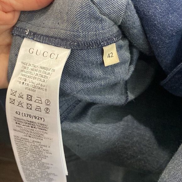 Brand new Gucci denim jacket - Picture 8 of 13
